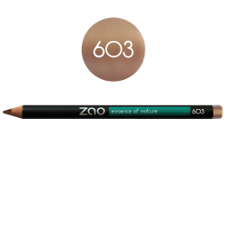 Crayon – yeux, lèvres, sourcils – 603 BEIGE NUDE – 1,14g – naturel, vegan – ZAO