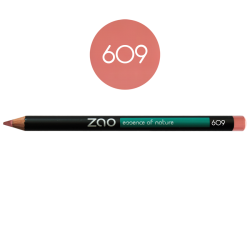 Crayon – yeux, lèvres, sourcils – 609 VIEUX ROSE – 1,14g – naturel, vegan – ZAO