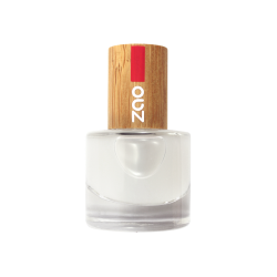 Vernis à ongles – Top coat mat –
 Finition + protection – 637 – 8ml – 8 free vegan – ZAO