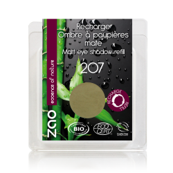 Recharge Fard à paupières mat bio & vegan Vert olive
